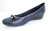 Karen Scott Pippa Womens Shoes Navy Casual Wedge Pumps 9.5 M $50 Karen Scott Pippa Womens Shoes Navy Casual Wedge Pumps 9.5 M $50