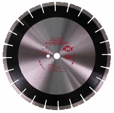 18 Inch Diamond Saw Blade Cut Asphalt Cured Green Concrete Brick Premium Grade