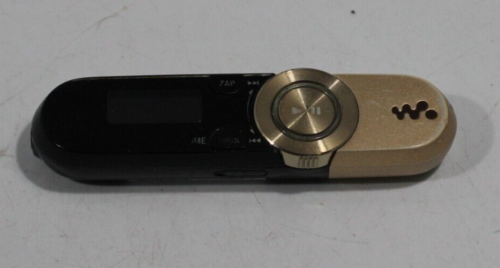 USZKODZONY SONY Walkman NWZ-B152F odtwarzacz MP3 z radiem FM 2GB czarny i złoty - Zdjęcie 1 z 2