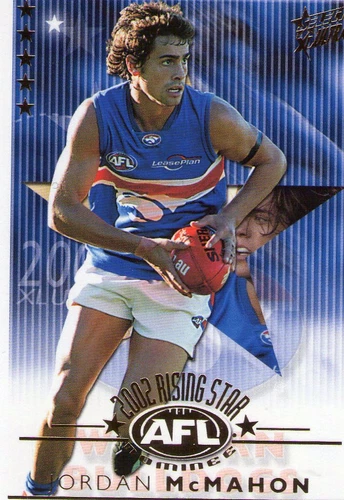 2003 SELECT ULTRA RISING STAR BULLDOGS JORDAN McMAHON
