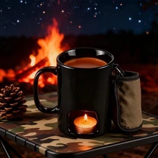 Fondue Pot Set Gift Mini Chocolate Melting Pot for Wedding Date Night Gifts