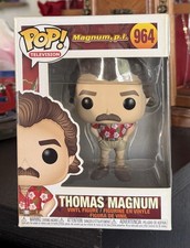 VAULTED Funko Pop!: THOMAS MAGNUM #964 (Magnum P.I. Show)  w/Protector