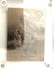 Mario Lemieux Limited Edition Bronze Rookie Card /5000! Rare!!. rookie card picture