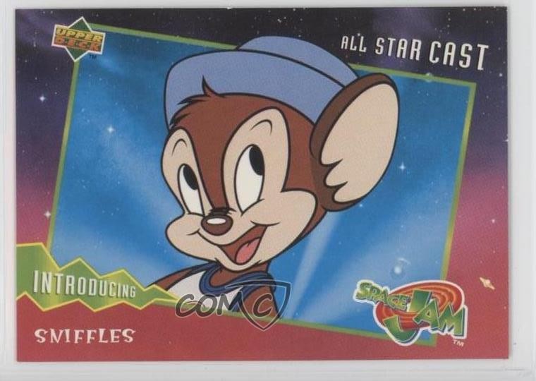 1996 Upper Deck Space Jam All Star Cast Sniffles #17 6wp