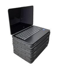 HP Chromebook x360 11 G1 EE N3350 1.10GHz - 4GB RAM - 32GB SSD Lot of 10 