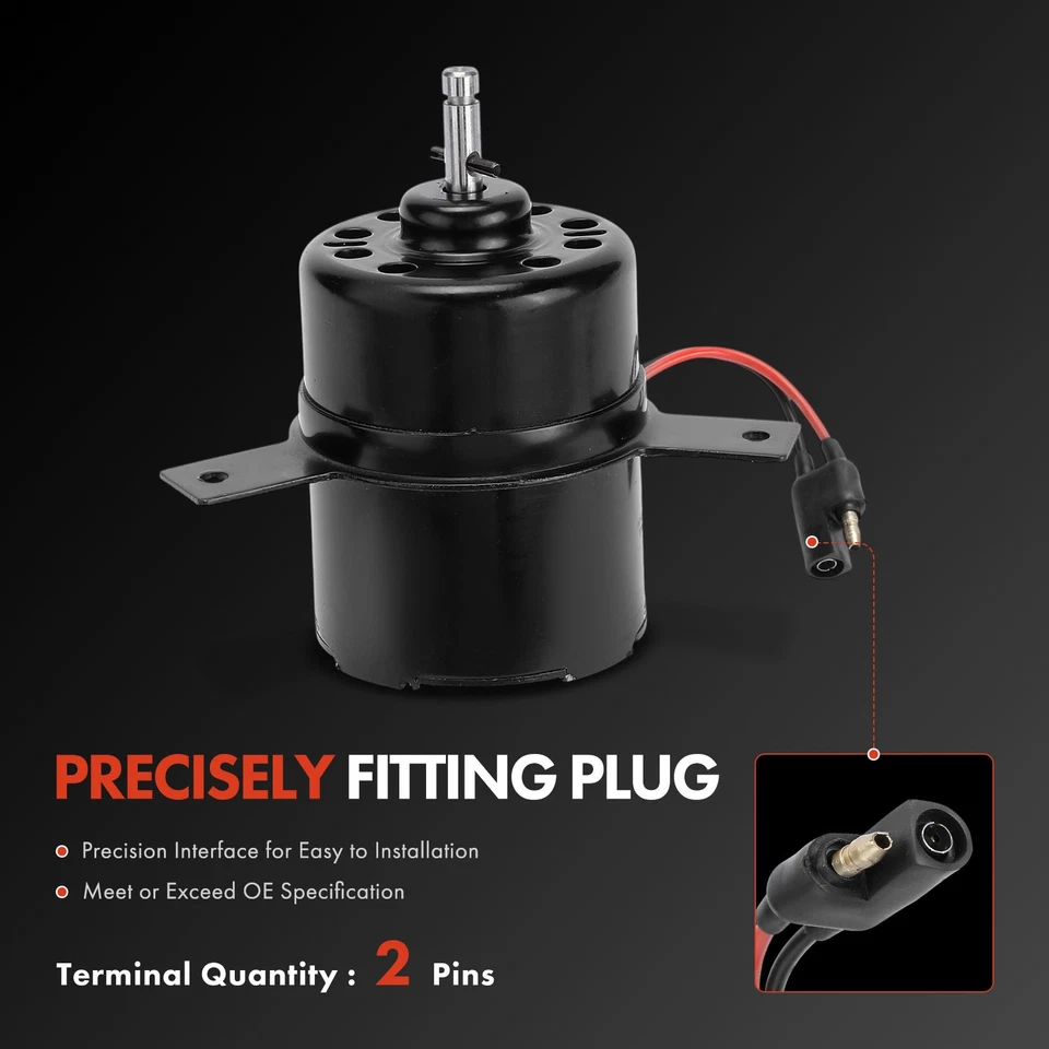 Motor ventilador condensador aire acondicionado para Dodge Grand Caravan Plymouth Grand Voyager 1988 1989 Foto 2 de 4