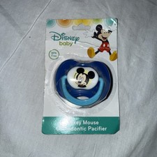 Disney Mickey MOUSE Blue Pacifier Binkie Disney Soother Orthodontic