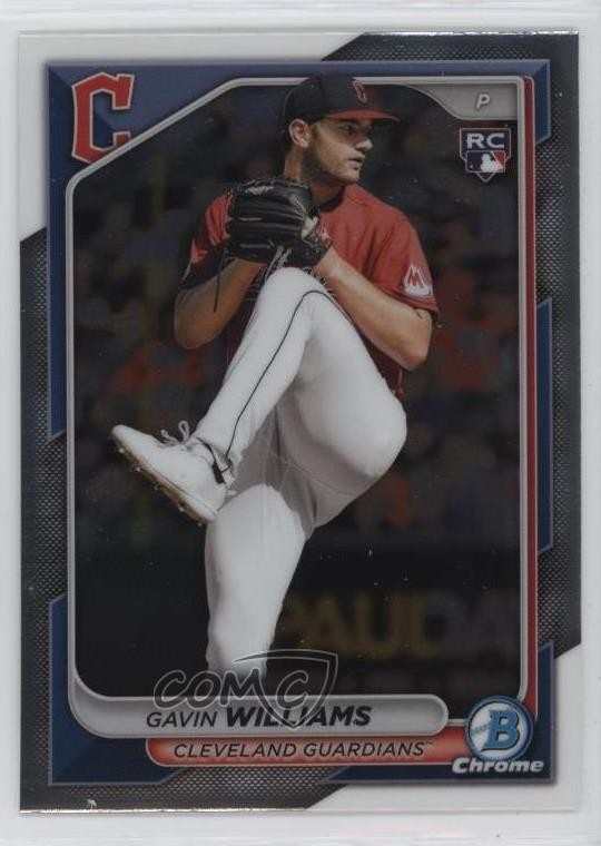 2024 Bowman Chrome Gavin Williams #77 12g7