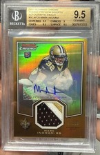 2011 Bowman Chrome Mark Ingram Patch Auto Rookie /10 BGS 9.5 w 10 Auto