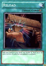 reload yugioh card IOC-045 1st Edition 1996 Super Originally released March 1 Reload Yu-Gi-Oh Card : r/MandelaEffect