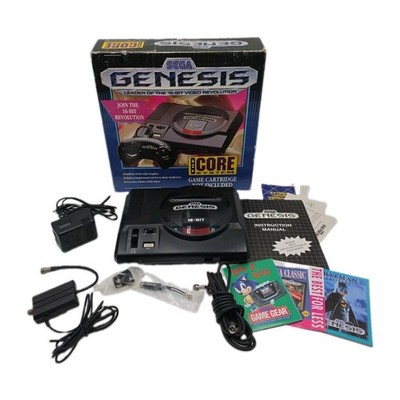 Sega Genesis Model 1 Core System Console CIB Boxed TESTED NO CONTROLLER