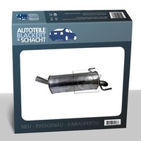 Auspuff Endtopf für Opel Zafira + Van