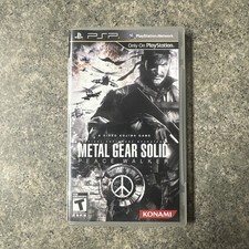 Metal Gear Solid: Peace Walker (Sony PSP, 2010) No Manual
