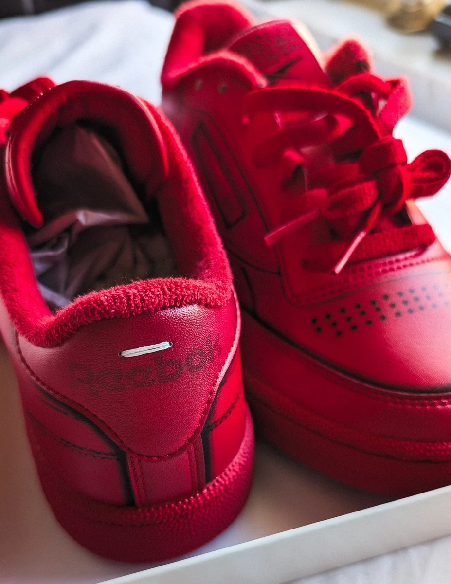 Reebok Maison Margiela x Club C Vector Red for Sale | Authenticity