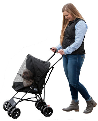 Travel Lite plus Stroller, Compact, Easy Fold, No Assembly Required, Large Wheel