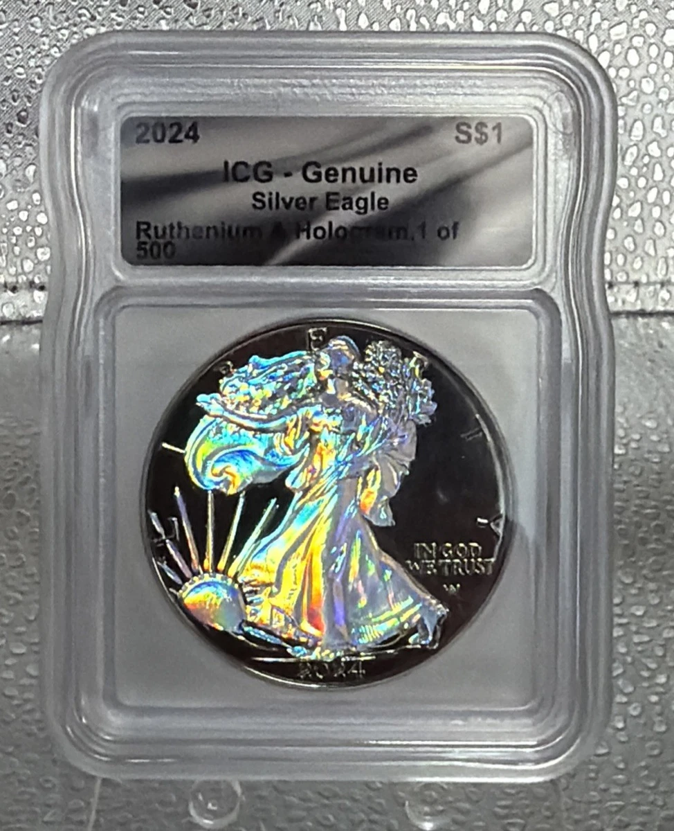 ICG Certified American Eagle Silver Bullion Coins for sale | eBay