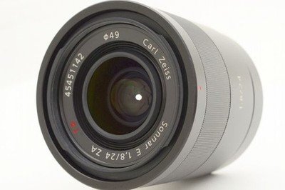 【美品】Carl Zeiss Sonnar T* E 24mm F1.8 Amazon.com : Sony Carl ZEISS Sonnar T E 24mm F1.8 ZA E-Mount Prime