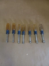 Vintage CRAFTSMAN 7 PIECE SAE NUT DRIVER SET 3/16" TO 1/2" Made in the USA