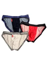 GX3 3 Pack Sports Strap Tanga Bikini Brief Japanese Extra Small / Small