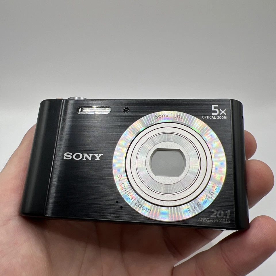 Sony Cybershot DSC-W800 20.1MP + 2 Batteries , Charger + Accessories #427 - Image 3 of 4