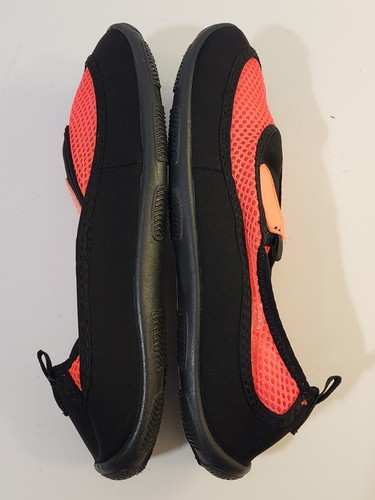 Water Shoes Swimming, Beach, Pool, Shower Black Pink Mesh Women's Large 9-10 - Picture 5 of 8