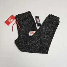 NFL Team Apparel Kansas City Chiefs Drawstring Sweatpants / Youth Medium (10-12)