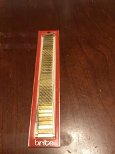 Vintage Brite Goldtone Wrist Watch Band Metal Spring Bar Ends 043 NEW