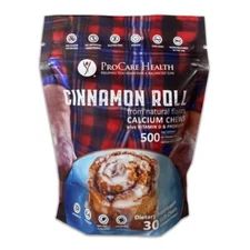 ProCare Health Calcium Soft Chew 500mg - Cinnamon Roll