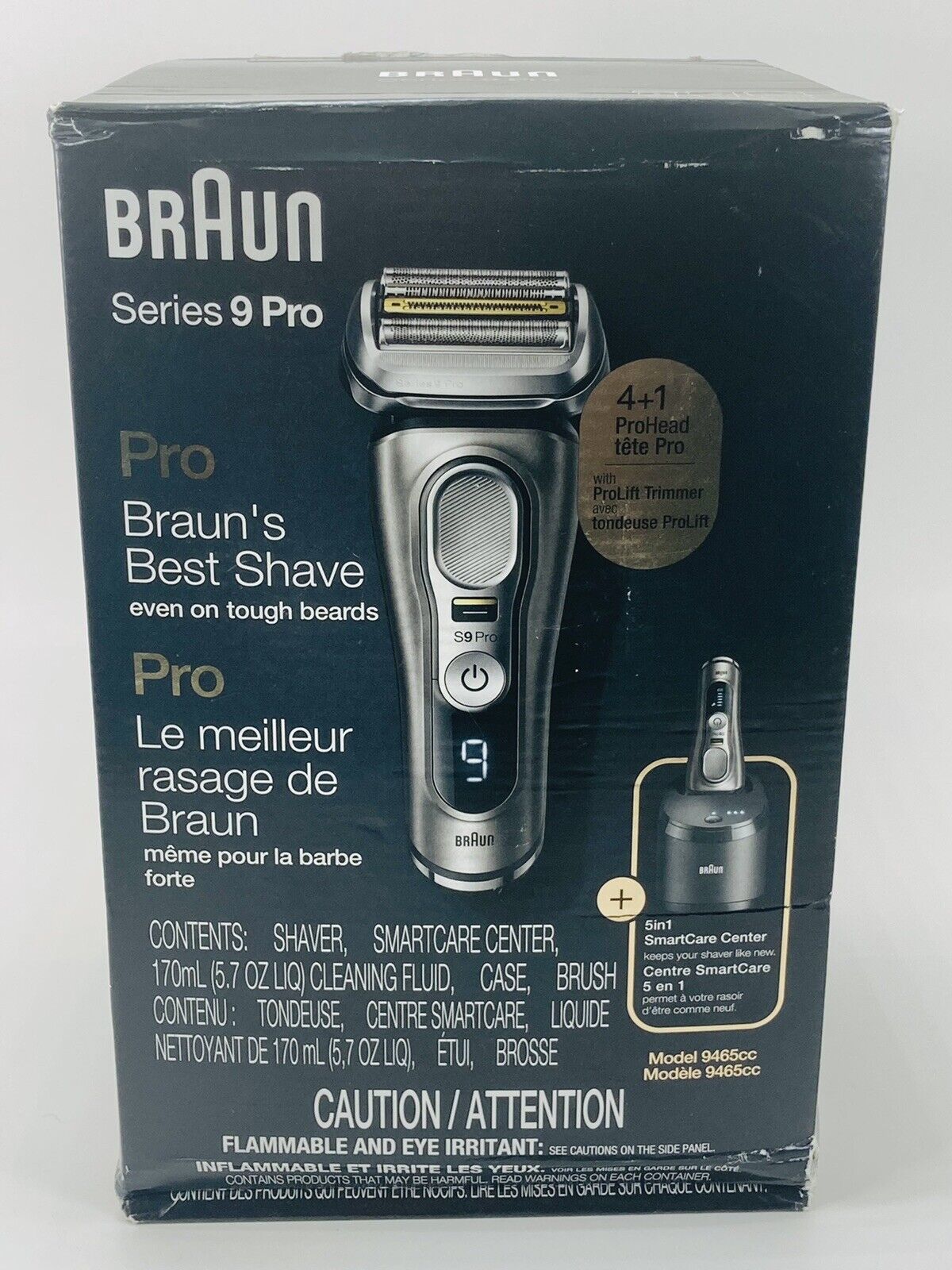 Braun Series 9 Sport Shaver with Clean and Charge System