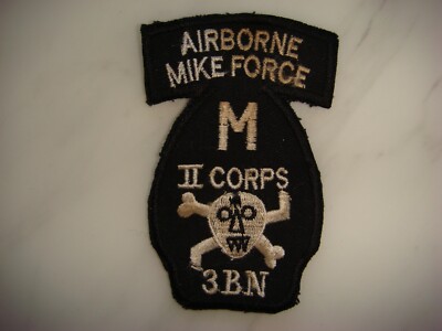 US 3rd BN 2nd CORPS AIRBORNE MIKE FORCE, VIETNAM WAR PATCH | eBay