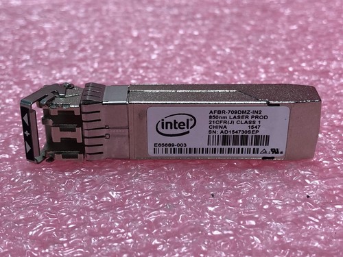 Y3KJN Dell Networking Optic SFP+, SR, Intel,10Gb-1Gb, X710, X520 - Picture 2 of 4