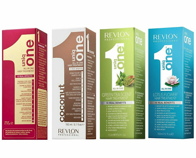 Revlon Uniq 1 All In One Haarkur geschädigtes Haar Reparatur Schutz SCHNELLE P&P