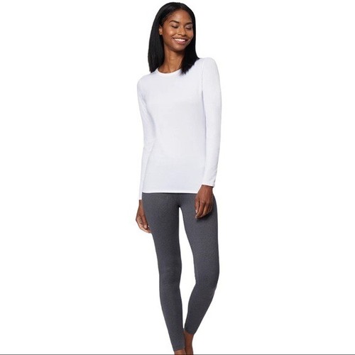 Cozy Heat Charcoal Thermal Leggings | eBay