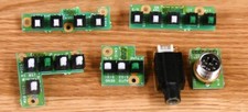 KENWOOD TS-850S/AT PARTS: PUSH BUTTON SWITCHES, MIC  HEADPHONES JACK