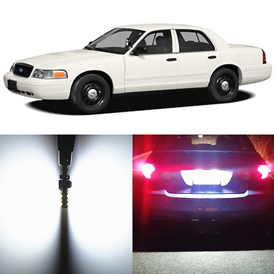 Alla Lighting License Plate Light 168 White 12V LED Bulb for Ford Crown Victoria