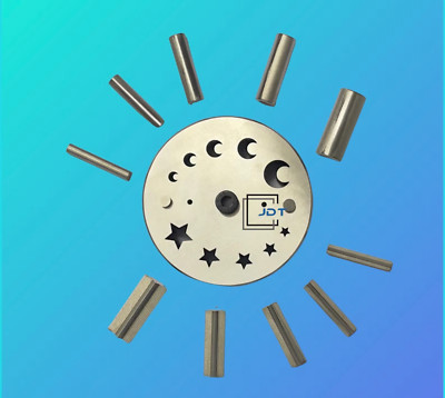 Disc Cutter 2 Different Shapes|Set of 10 Punches|5 Stars|5 Moons| 6 to 16mm|