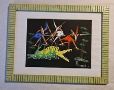 Peintures du XXe siècle et contemporaines gouaches 1940-1960s