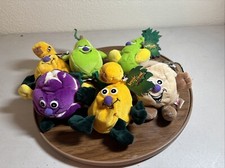 Toy Box Creations Veggie Friends Seedies Plush Lot of 6 Vintage 1998 v003