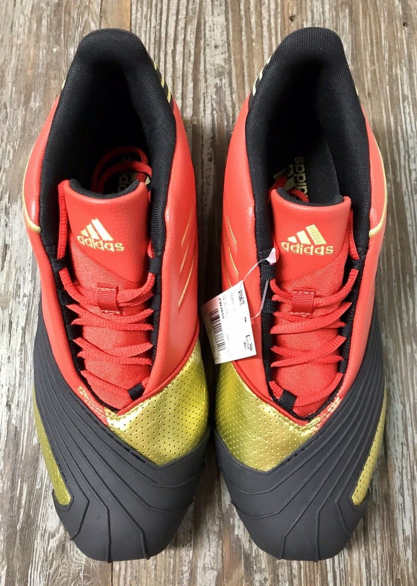 Rare Adidas T-Mac 1 GCA Five Generals Tracy McGrady Red Gold