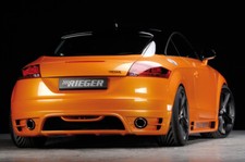 Rieger CUP Heckansatz für Audi TT 8J Heckschürze Heckstoßstange ABS ABE