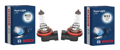 2x BOSCH Pure Light H11 12V 55W für MERCEDES E-KLASSE W211 A207 C207 S211