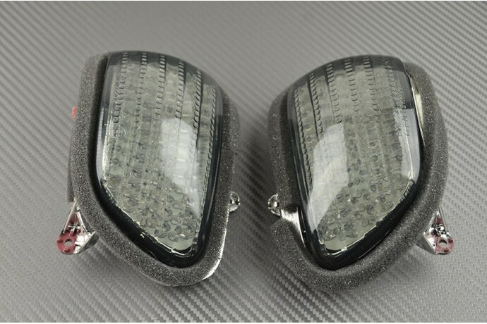 Clignotant avant teinté noir moto Honda Goldwing 1800 F6B SC68E 2015 2016