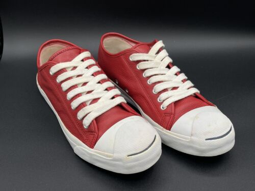 BENSIMON leather athletic shoes/ Sneakers Red Men EU43/US 10 - 第 1/4 張圖片