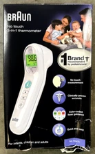 Braun No Touch  3-in-1 Thermometer -White- BNT100