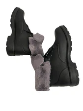 Blundstone Boots Mens Winter Thermal Lace Up 1465 US 10.5 Black Leather WP