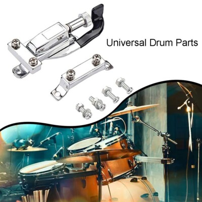 Zinklegierung Snare Drum Sieb Abwurf komplett mit Stoßplatte und Schrauben!