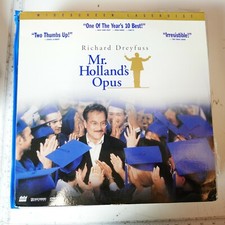 Mr Hollands Opus Laserdisc Set Richard Dreyfuss Good Condition Free Shipping