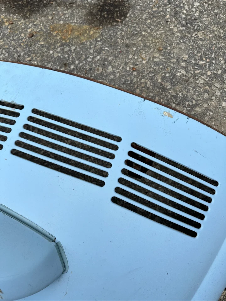 Tapa de cubierta trasera Volkswagen Super Beetle años 70 VW Bug maletero azul Foto 4 de 4