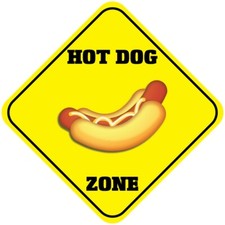 Aluminum Crossing Sign Hot Dog Zone Cross Xing Style A Diamond Street Signal