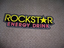 Rockstar Energy Drink Logo Sticker Decal Skater Motocross New Rockstar Energy Drink Logo Sticker Decal Skater Motocross New